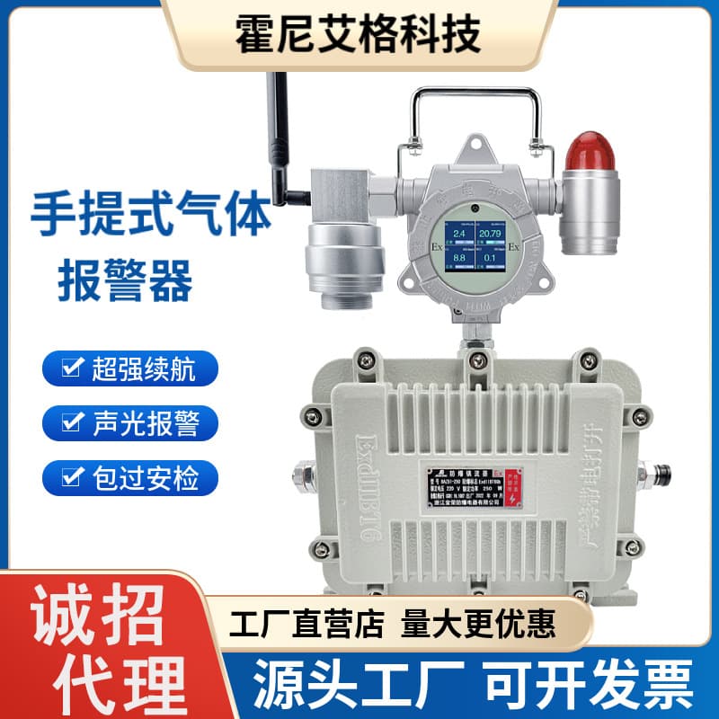 Portable Gas Alarm Explosion-proof Confined Space Special Operations Mobile CO Four-in-One Gas Detector