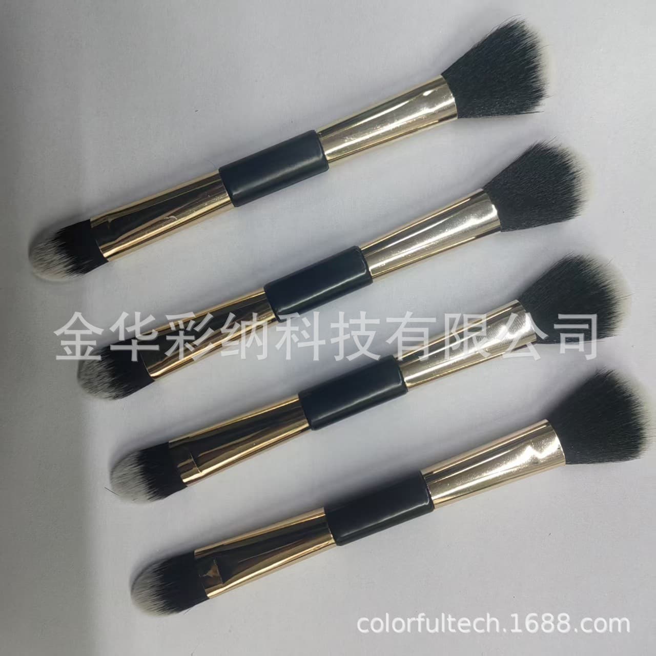 Cross-border Special Supply Duo Foundation Blush Brush DUO BRUSH Makeup Brush
