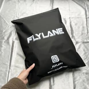 Matte zipper bag custom printed logo, CPE thickened black matte zipper bag, matte zipper bag