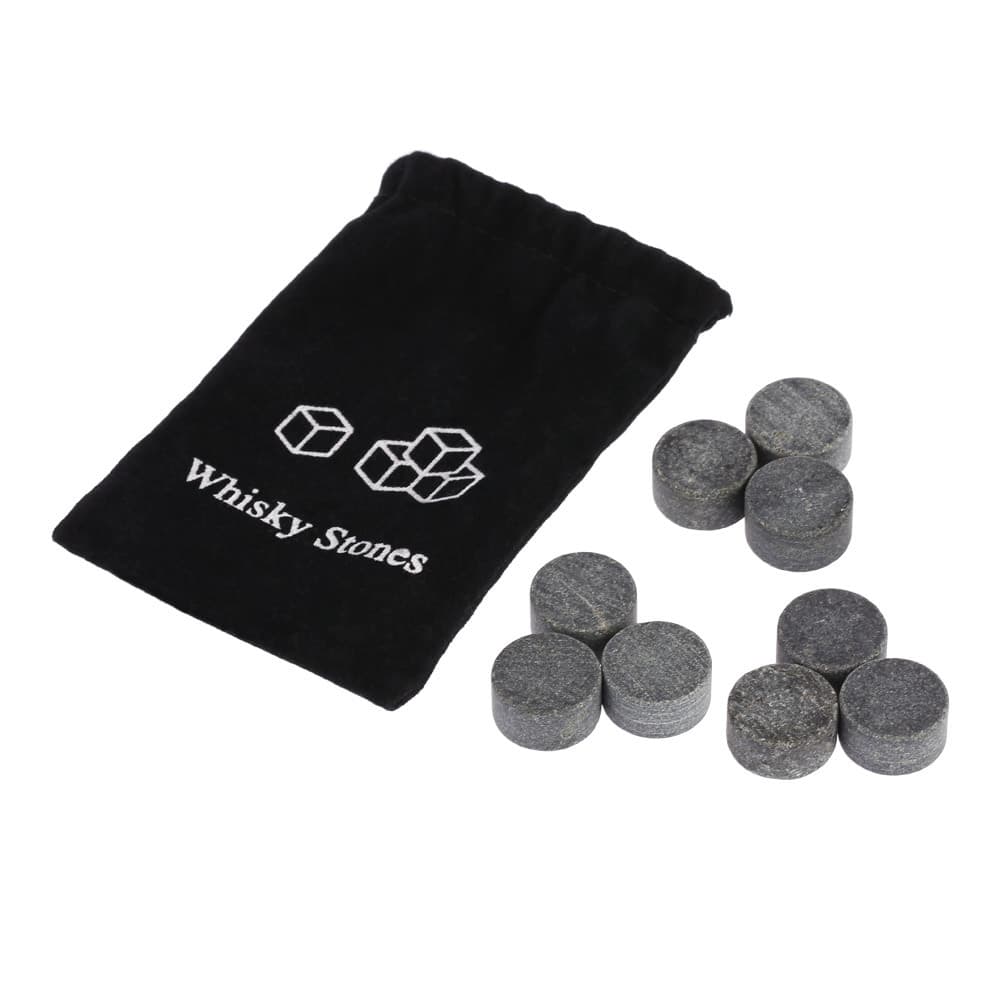 Whisky Stones in Various Sizes - Whiskey Ice Stones, Cooling Stones, Gypsum Ice Cubes