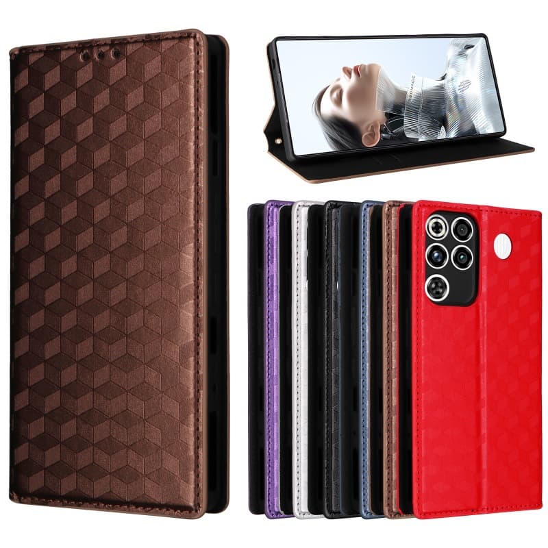 Compatible with ZTE nubia RedMagic 11 Pro+ Phone Case ZTE nubia RedMagic 11 AIR Leather Cover