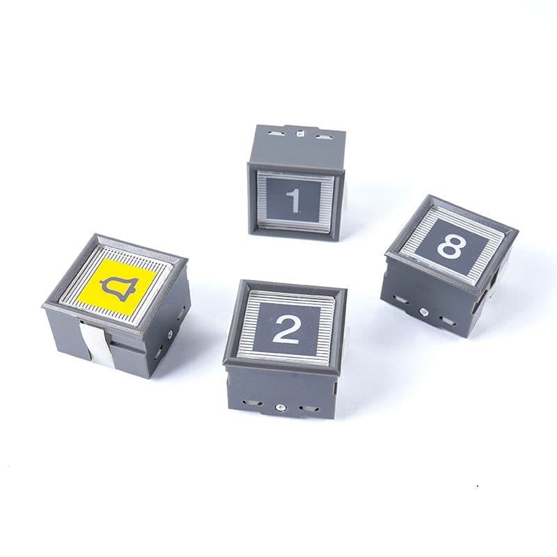 Toshiba elevator buttons CV330, car call buttons CS-41-GG (white, green, red light), Lingjie buttons.
