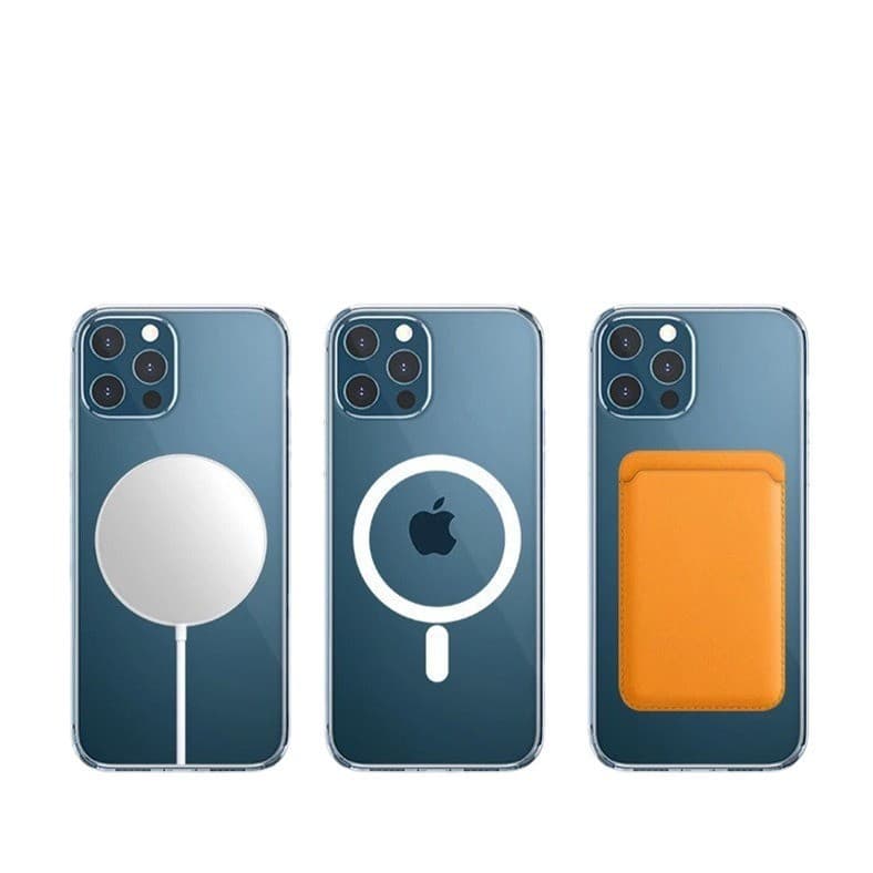 Compatible with Apple iPhone 17 Case Magnetic 16 Pro Max Acrylic 15 Transparent 13 Non-Yellowing iPhone 14 Wholesale