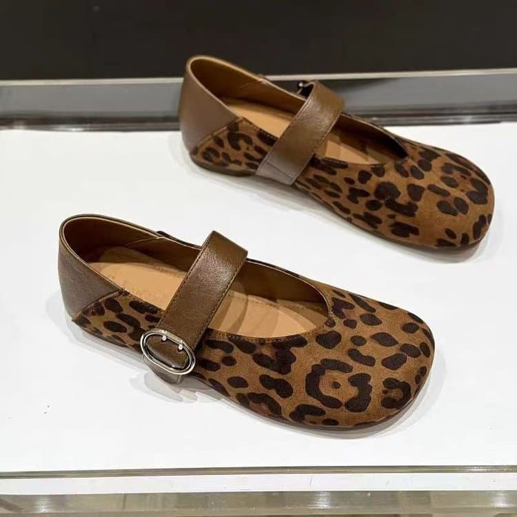 Trendy French Flat Mary Jane Shoes Women 2026 Summer New Soft Bottom Loafers for Dresses Women's Shoes