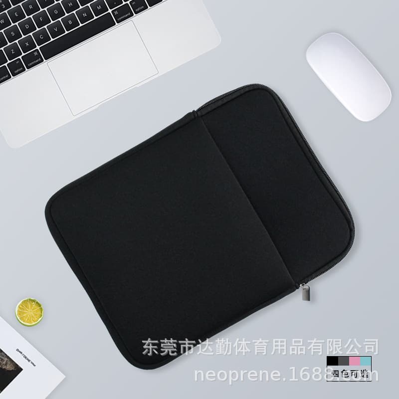 Foam-coated faux-water material tablet, e-reader, iPad protective case, storage bag, Apple laptop sleeve