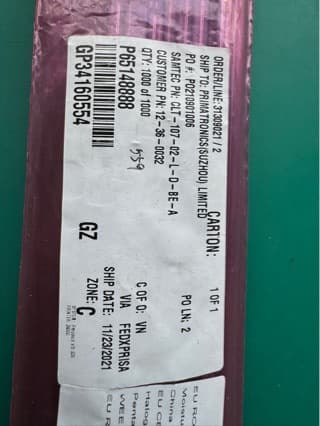 CLT-107-02-L-D-BE-A Genuine in stock