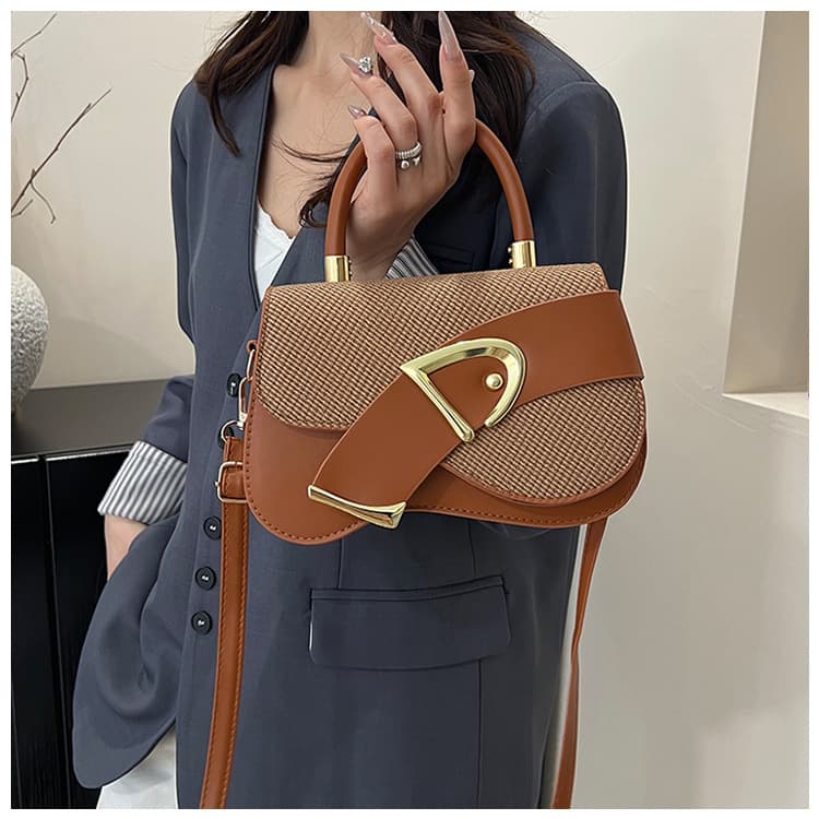 Cross-border Fashion Korean Version Stylish Internet Celebrity Casual Versatile Storage Handbag 2025 New Versatile Ins Crossbody Bag