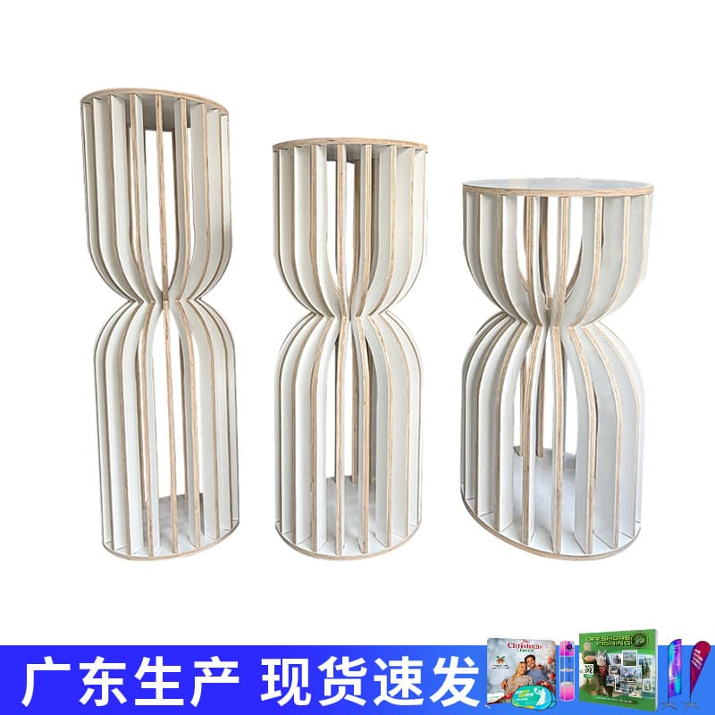 Wooden dessert table dessert plate desktop cake table base birthday wedding engagement anniversary event layout props