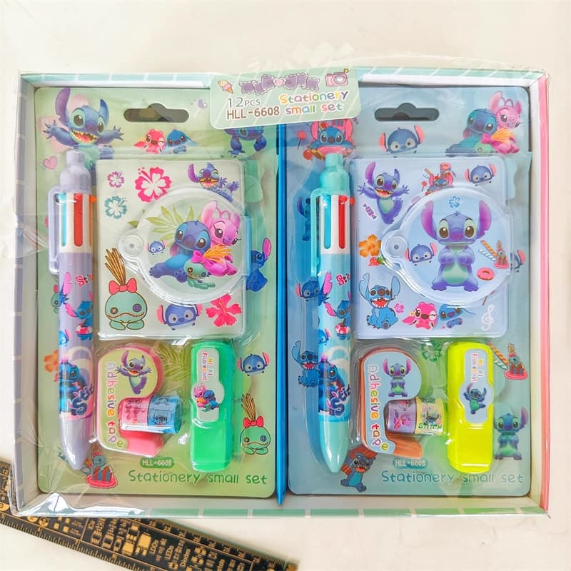 Stitch Multicolor Pen Stitch Journal Stationery Set Stitch Student DIY Gift Prize