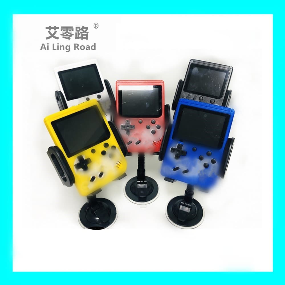 Cross-border Macaron Souvenir Gift Handheld Console, Handheld Children's 40-in-1 Game Box Single/Dual Player