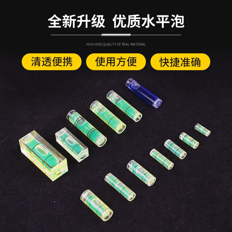 Manufacturer Supply Mini Level, Measurement Tool Level Gauge, Green Cylindrical Level