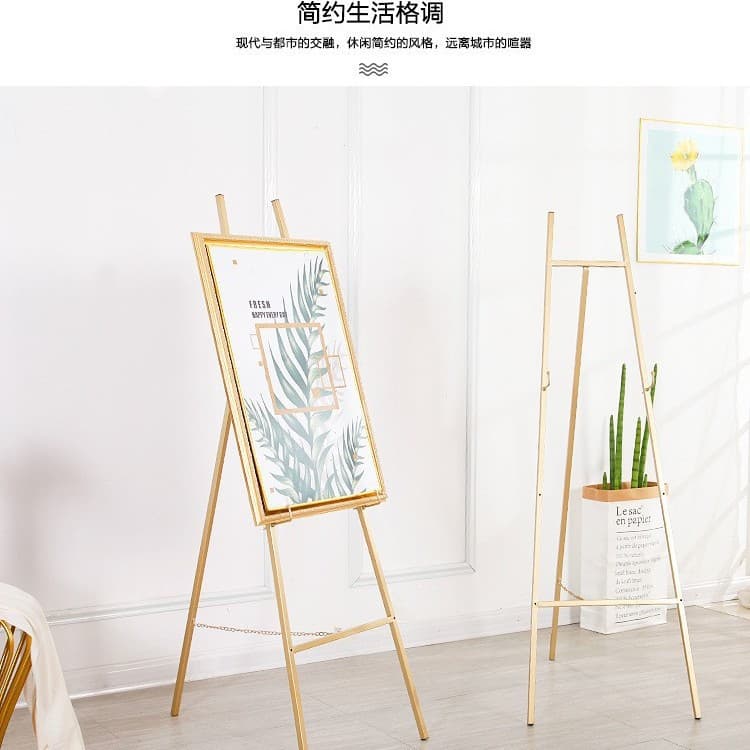 Cross-border Metal Easel Wedding Display Stand Home Decoration Desktop Photo Frame Holder Event Poster Frame Stand