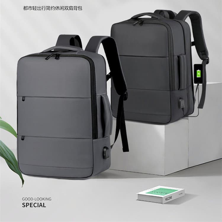 2026 New Men's Business Computer Backpack for Office Workers High Quality Waterproof Multifunctional Backpack Student School Bag