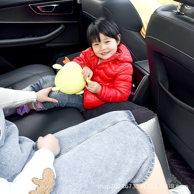 Car Rear Inflatable Bed, Travel Bed Gap Filling Pad, Children's Sleeping Bed, Car Middle Bed for Sedans and SUVs