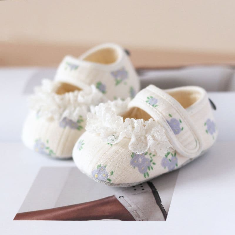 Baby Girl Princess Shoes Soft Sole 0-3 Months Spring/Summer Infant Shoes Newborn Single Shoes 5 Spring/Autumn 6