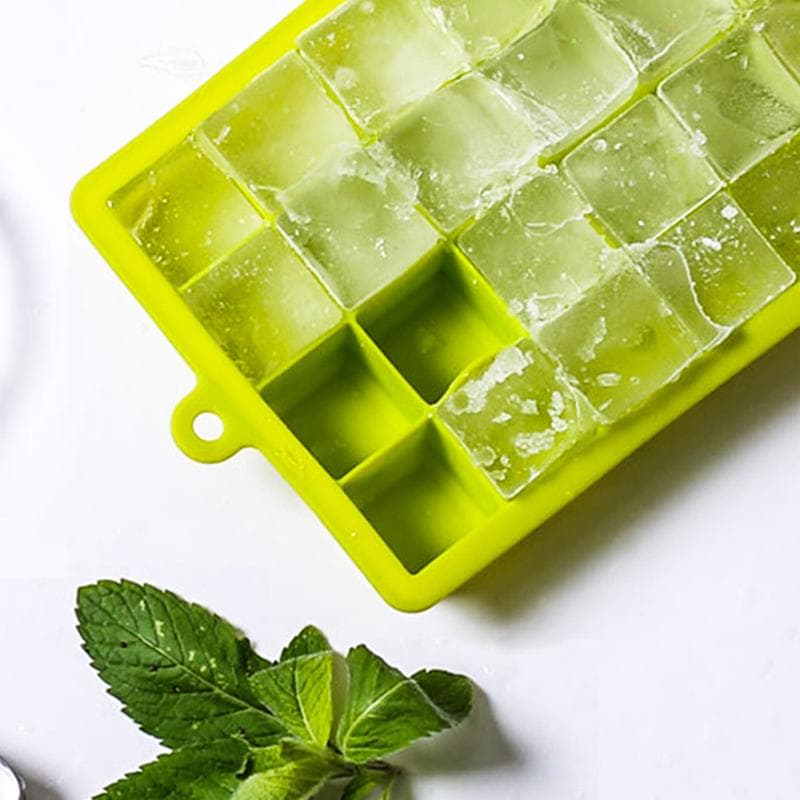 Silicone Ice Cube Tray Mold Ice Maker for Home Refrigerator 6 Grid 15 Grid 24 Grid Silicone Ice Cube Tray