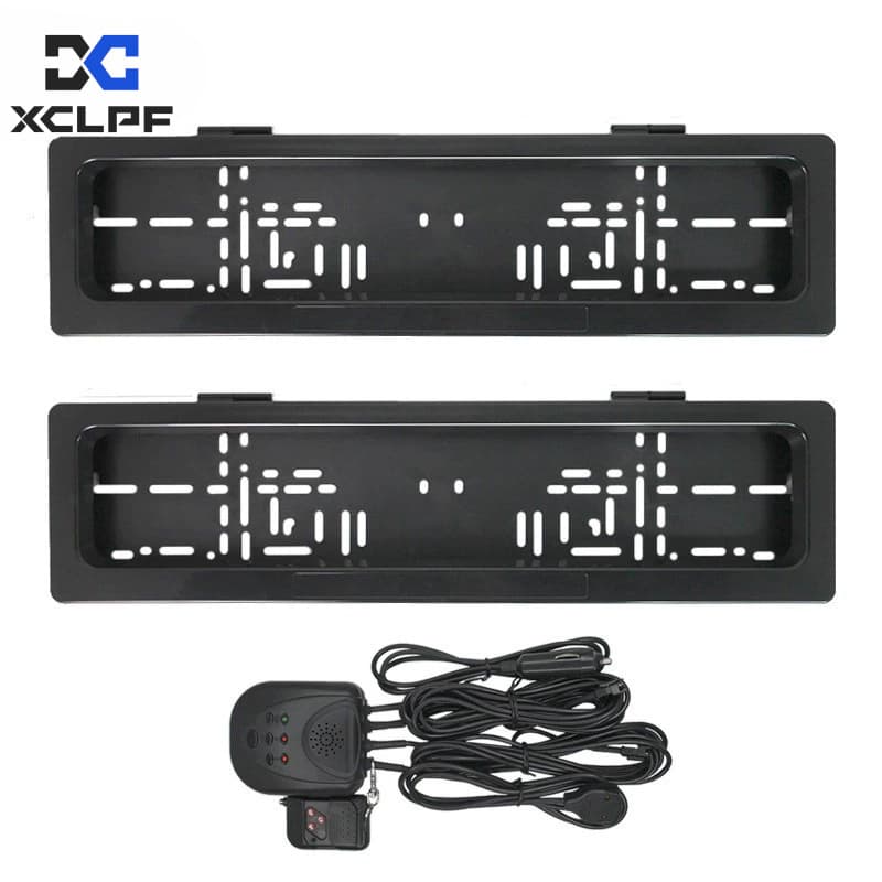 Cross-border supply European standard electric European license plate frame XCLPF foreign trade license plate frame suitable for European license plates