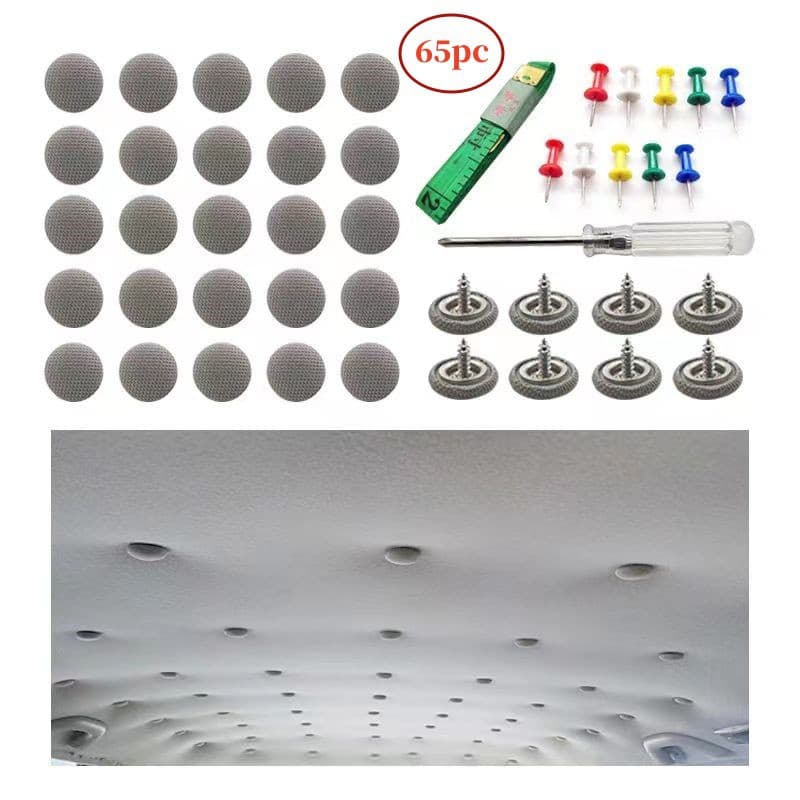 Car Roof Buckle Shed Cloth Fall Off Repair Nail Roof Interior Trim Fixing Buckle Pushpin Car Interior Trim Turnbuckle