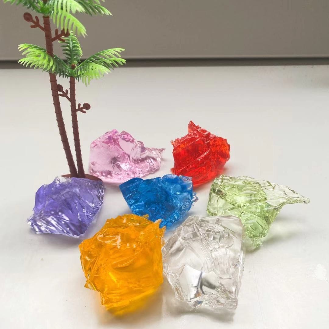 Jelly candle raw materials handmade materials diy crystal jelly wax craft creative aromatherapy