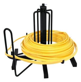 Cable Reel Stand with Cord, Power Cord Reel, Cable Spool, Mobile Cable Reel Stand