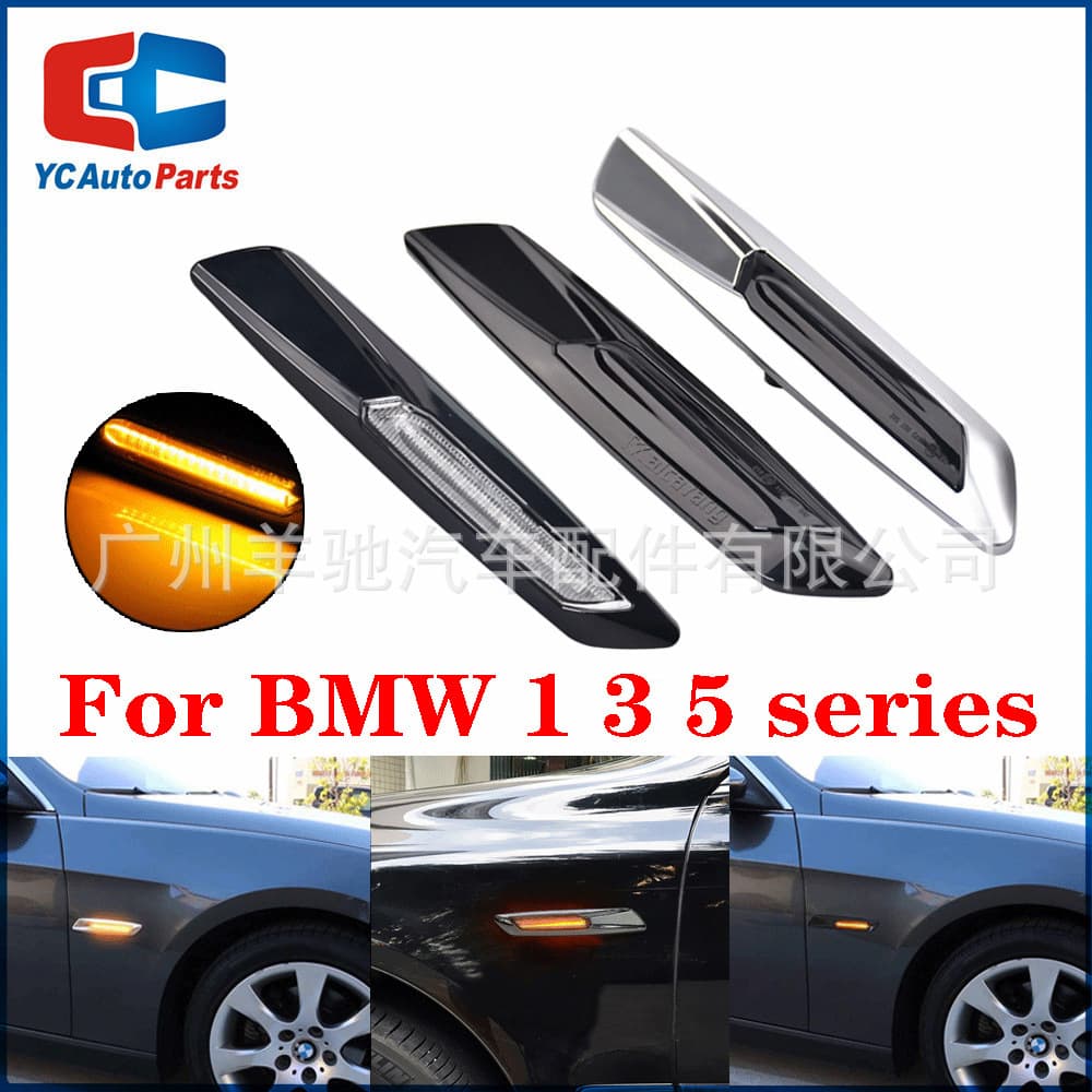 LED Fender Light Side Turn Signal Lamp for BMW 1/3/5 Series E81/E90/E60 Modification