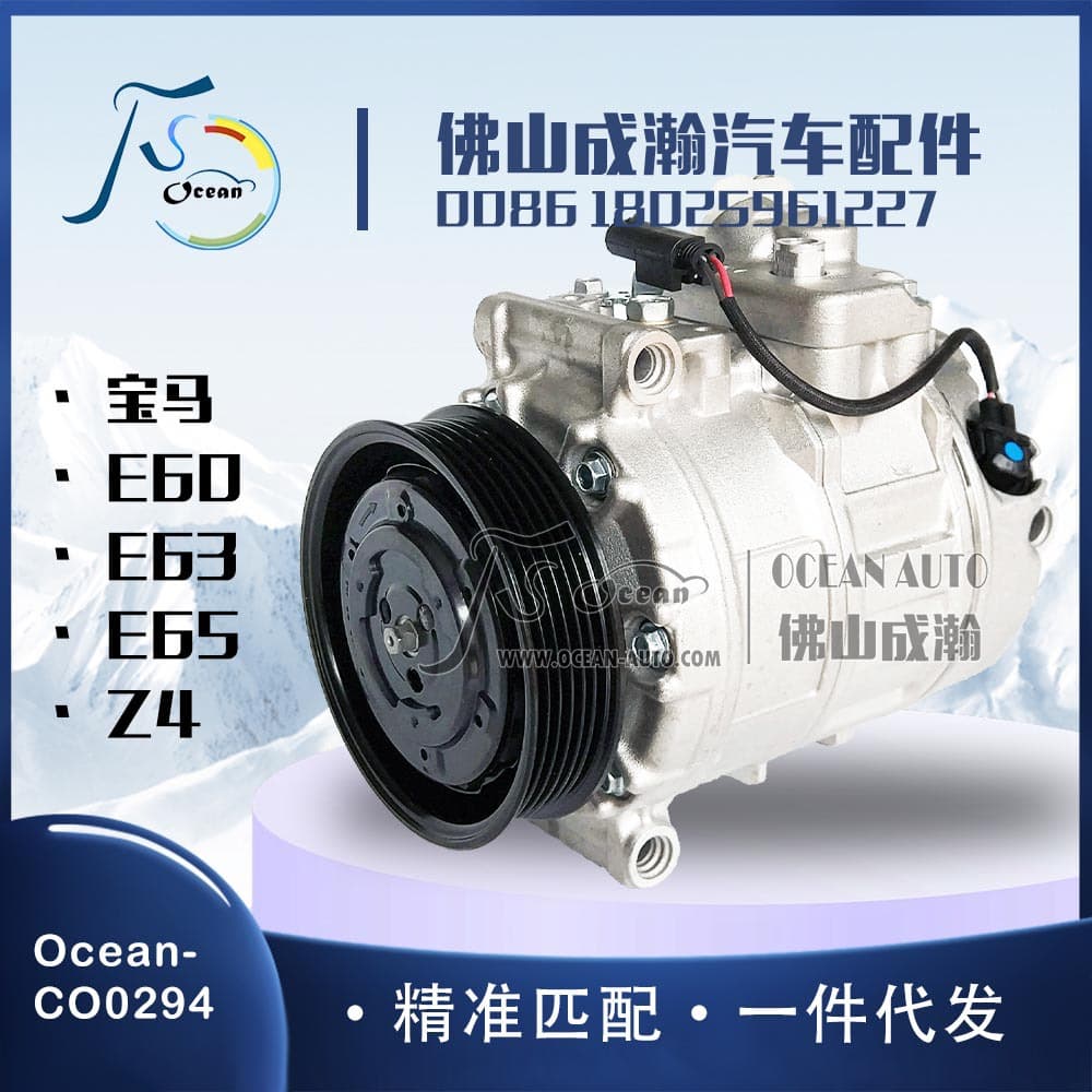 BMW Coupe AC Pump 7SEU16C Car Air Conditioning Compressor Compatible with BMW E60 64526956715