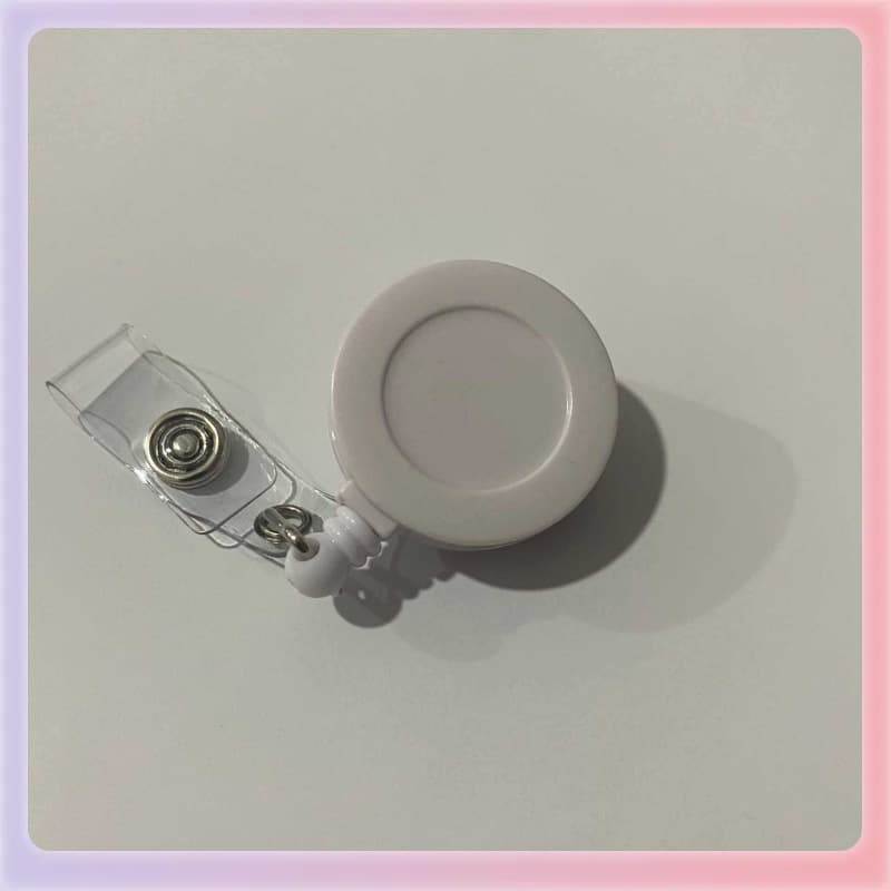✅ In Stock Alligator Clip with Easy-pull Buckle - 360° Rotating ID Holder, Outdoor Anti-loss Lanyard, Colorful Retractable Badge Clip
