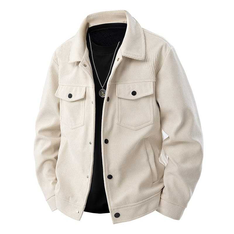 2025 Spring/Autumn Trendy Men's Top New American Stylish Streetwear Sport Casual Versatile Shirt Jacket