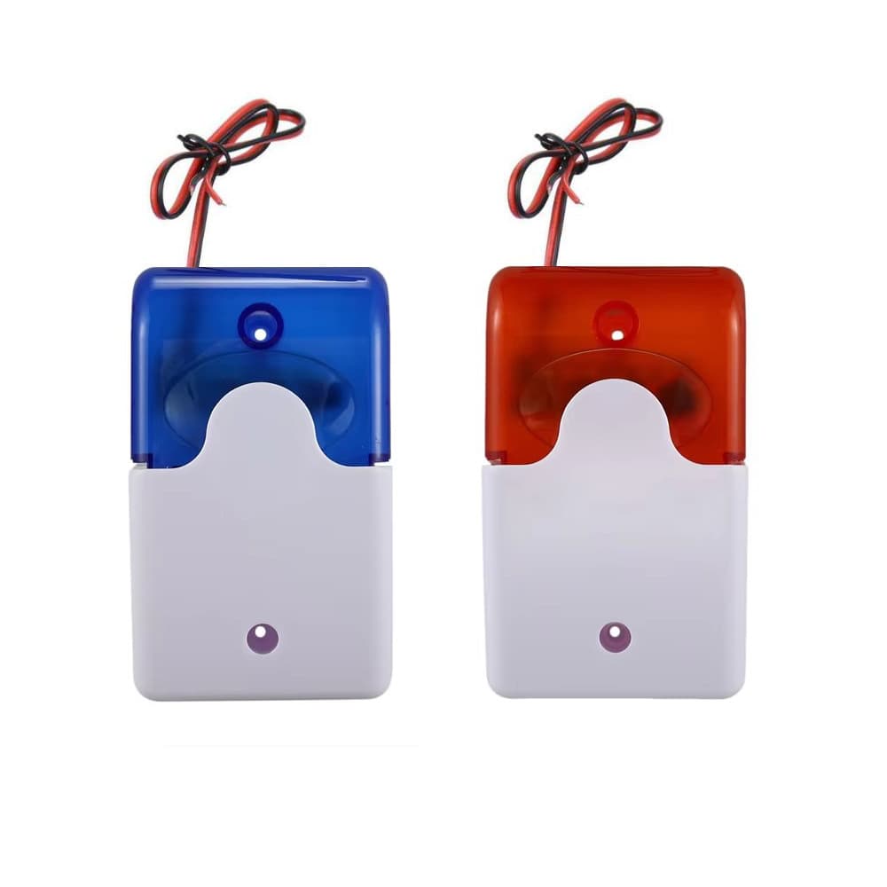 Source manufacturer 103 sound and light alarm sound and light siren horn 12V24V220V wired adjustable sound and light horn