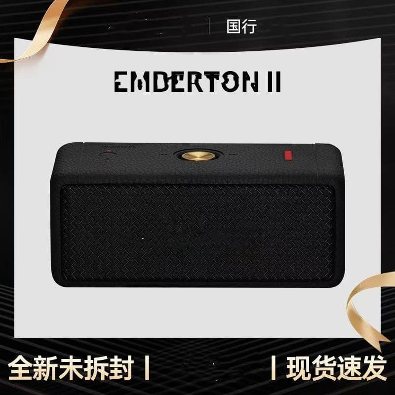 Marshall Emberton II Portable Bluetooth Retro Speaker, Home Mini Outdoor Wireless Audio