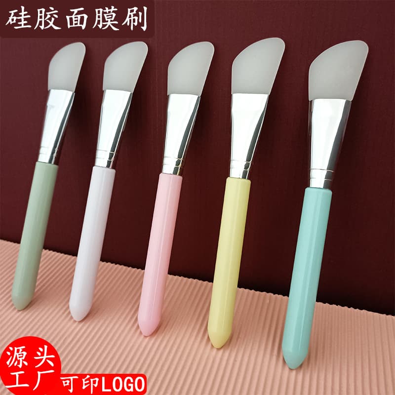 Knife-shaped Silicone Face Mask Brush, DIY Facial Mud Mask Spatula, Beauty Tool
