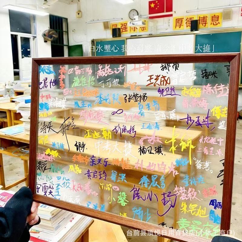 Graduation season gift signed commemorative photo frame acrylic plate graffiti youth album handmade diy homemade ornaments