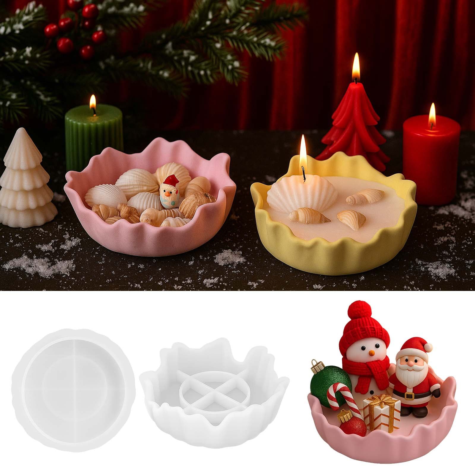 Pangyaya DIY Crystal Epoxy Irregular Tray Silicone Mold Flower Pot Fruit Plate Shelf Display Storage Mold
