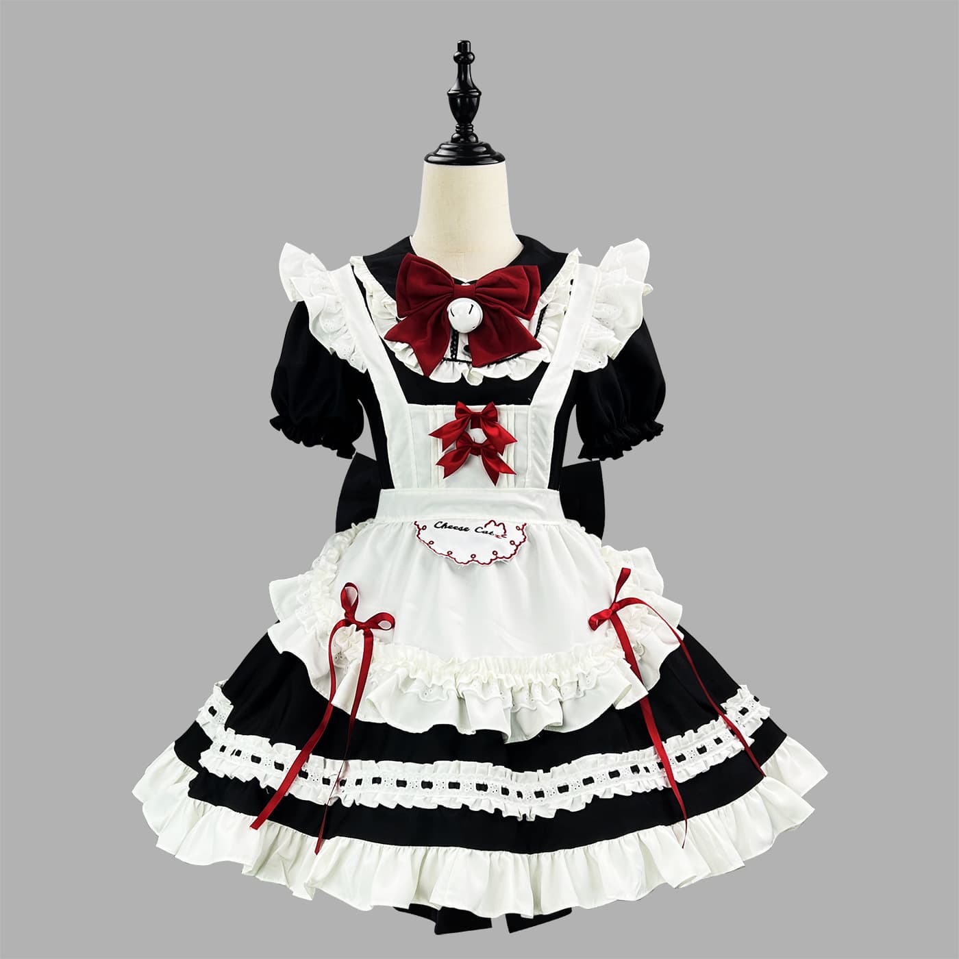 New cross-border black and white cute soft girl maid Lolita dress maid uniform soft girl cafe two-dimensional