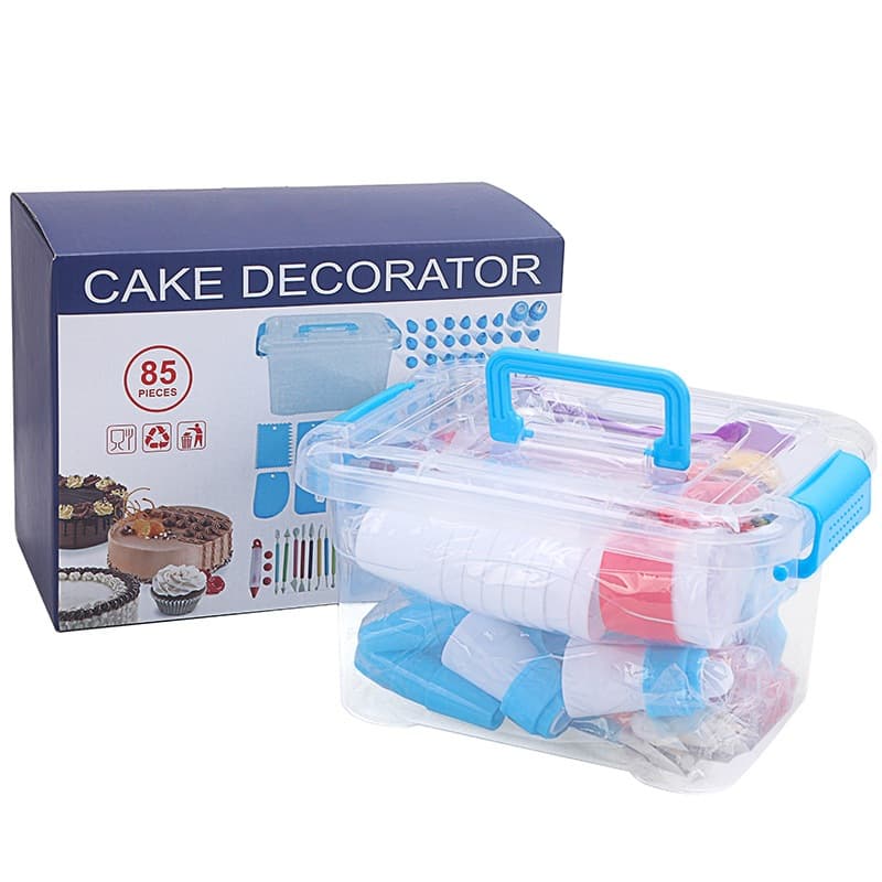 Factory Direct Cake Mold Piping Nozzle Set 85-Piece Cream Cake Piping Nozzle Baking Tool