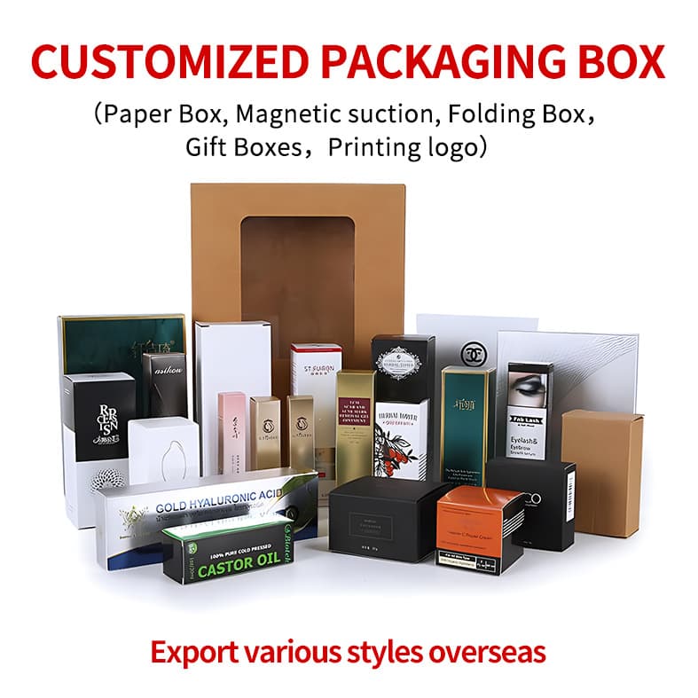 Gift Box Apparel Folding Box Paper Box Dress Box Kraft Paper