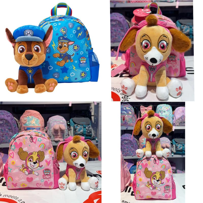 Australia Smiggle New Mini Small Plush Backpack Plush Toy Dog Backpack Cartoon Bag