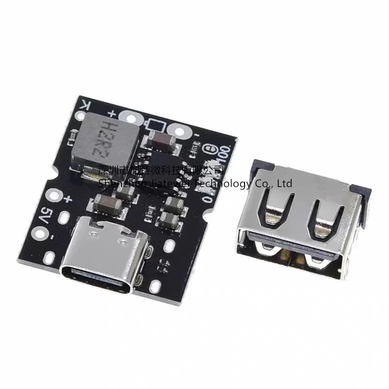 High Precision 5V 2A Charge-Discharge Integrated Module Type-C Input Compatible with 4.2V Lithium Battery Charging Module