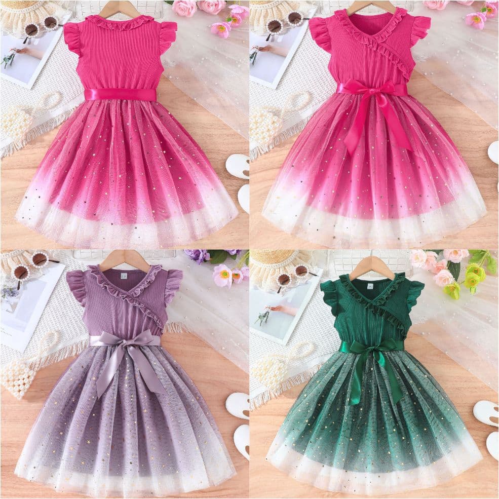 Children's Fashion Dress, Summer Baby Girl Dress Wholesale