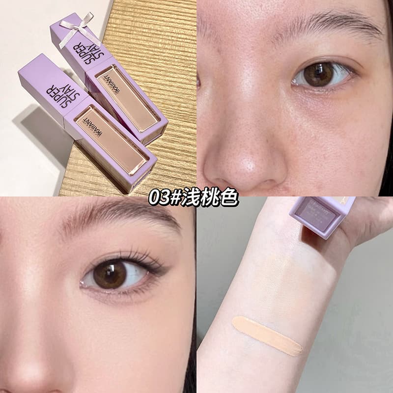 Sheer Correct Concealer Brightening Coverage for Dark Circles and Blemishes Salmon Color Corrector for Flawless Base Makeup