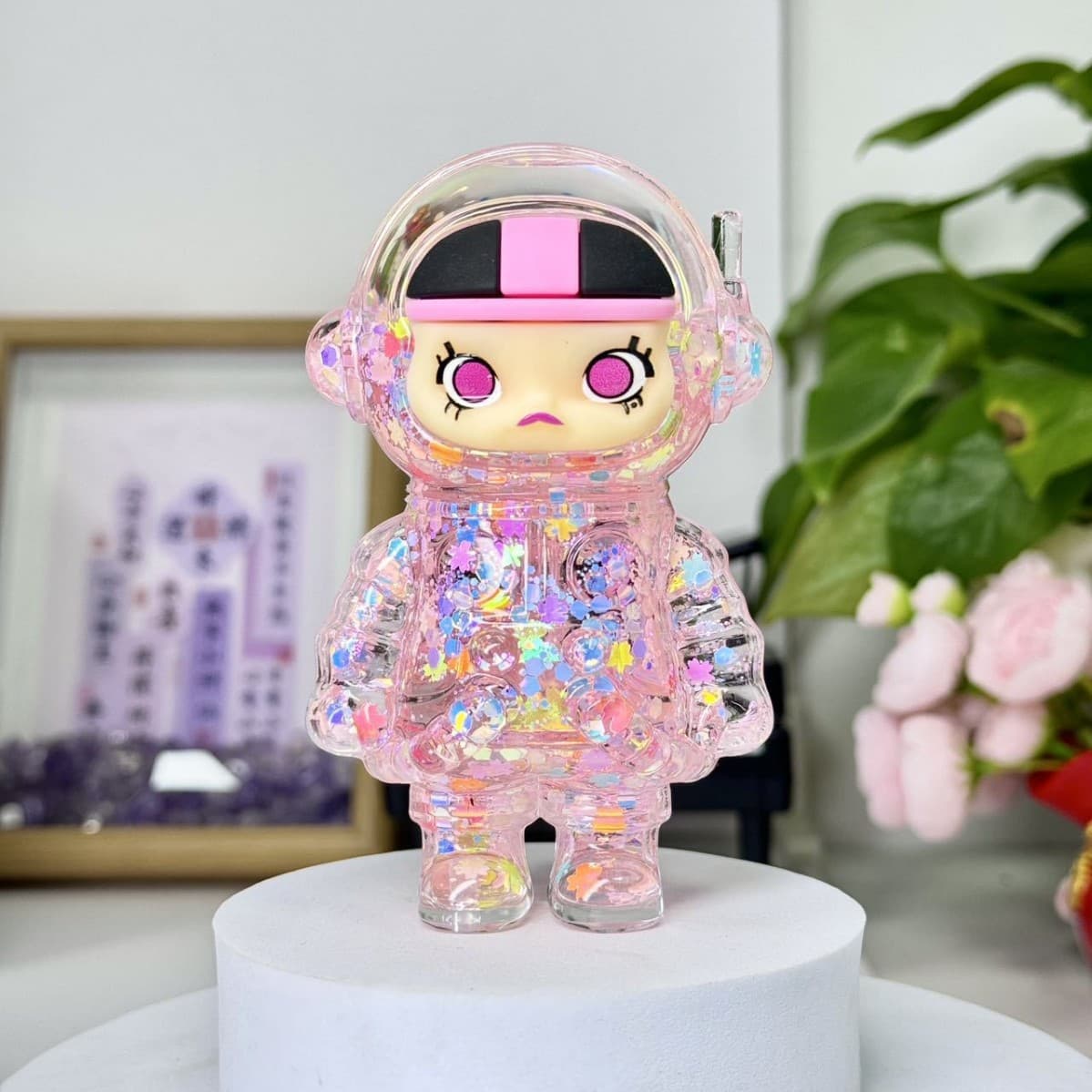 Quicksand Astronaut Molly Flash Edition Oil-Injected Trendy Collectible Figure Live Stream Blind Box Wholesale
