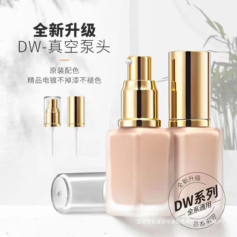 Foundation Pump Head Universal DoublWear Vacuum Press Pump Lotion Pump Duckbill Transparent Cap Wholesale Retail