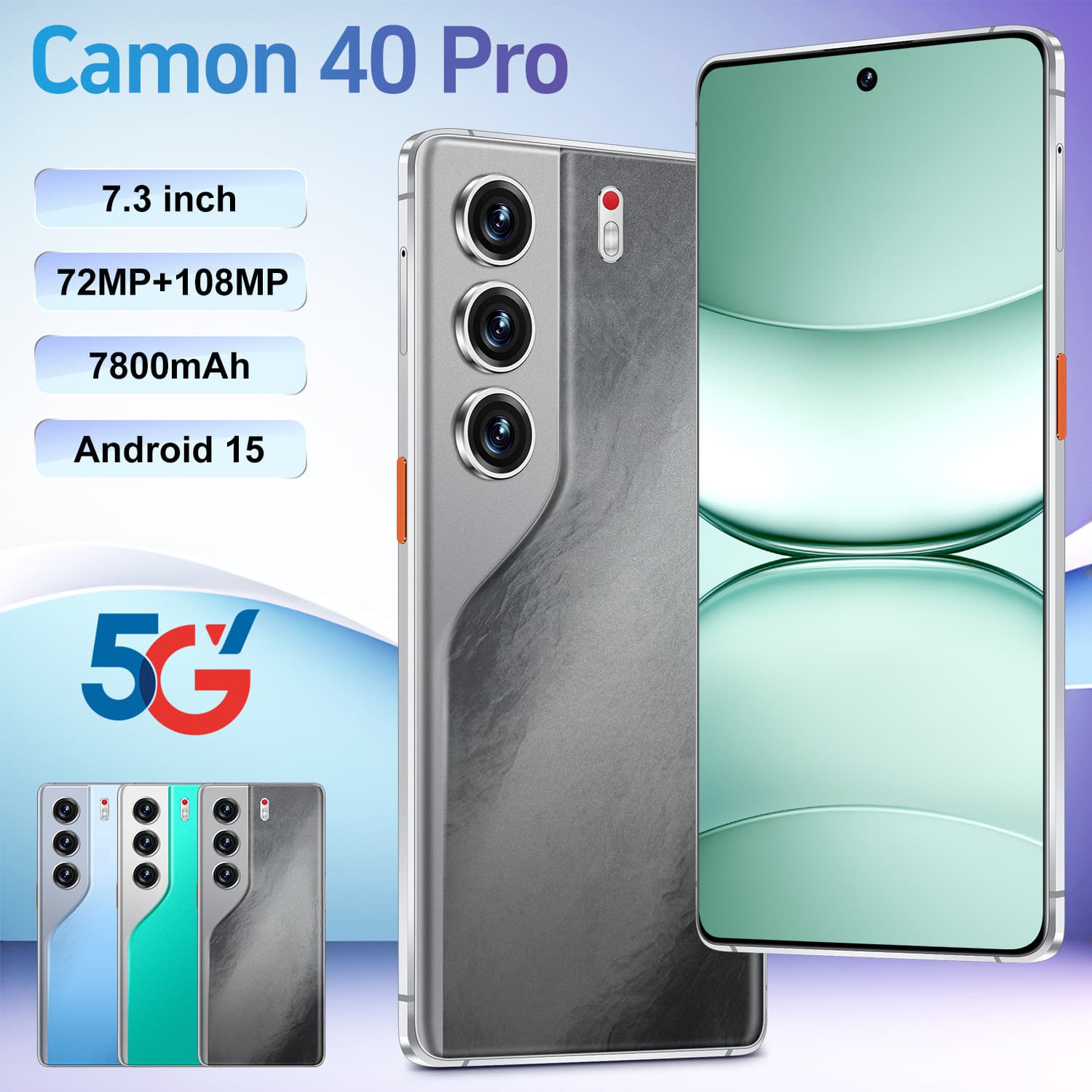 Case for Tecno Camon 40 Premier 5G Phone, Spark 40 Pro Manufacturer 5G Phone Accessories