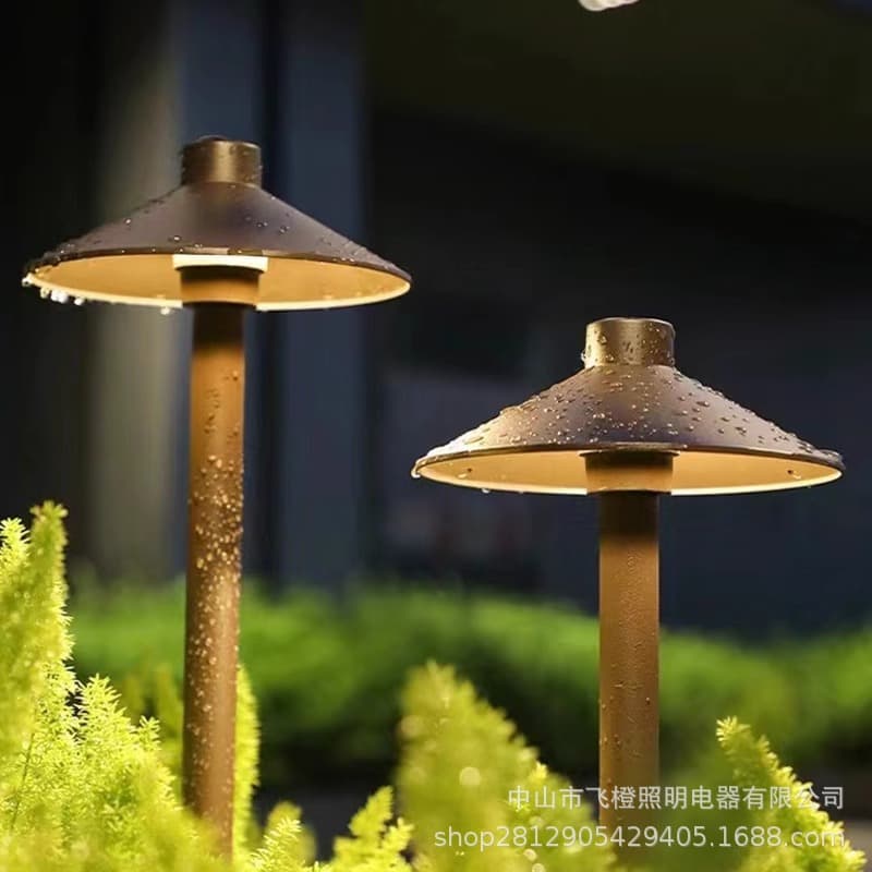 Courtyard Landscape Decoration Outdoor Mushroom Light Solar Garden Light Villa Lawn Light Garden Decorative Ambient Light