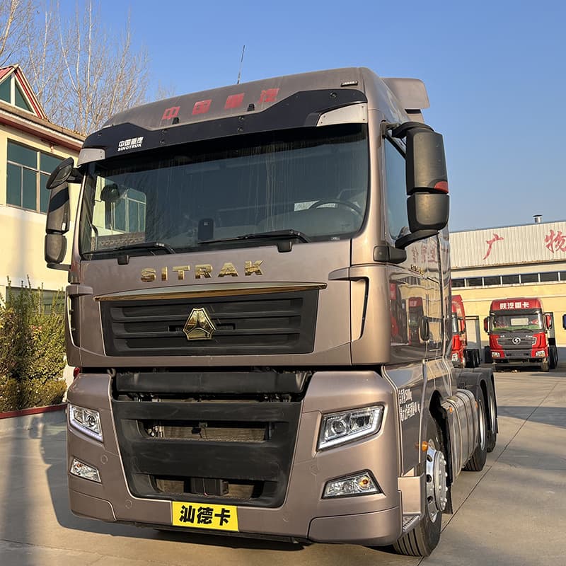For Sale: SITRAK Tractor Head, Used 10-Wheel Cargo Transport Head, 371HP Heavy-Duty Truck