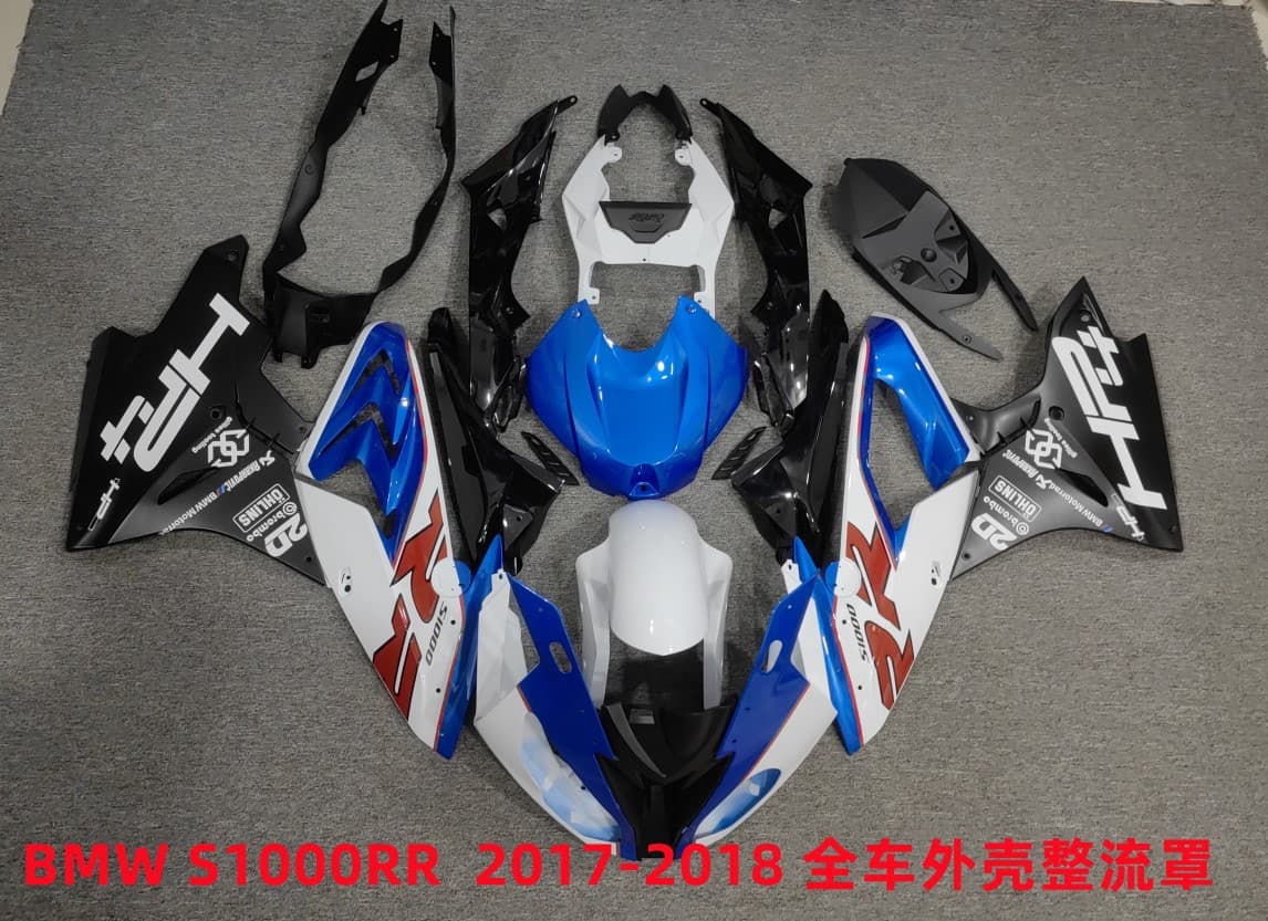 Full Body Fairing Kit for BMW S1000RR 2017-2018 Motorcycle Bodywork