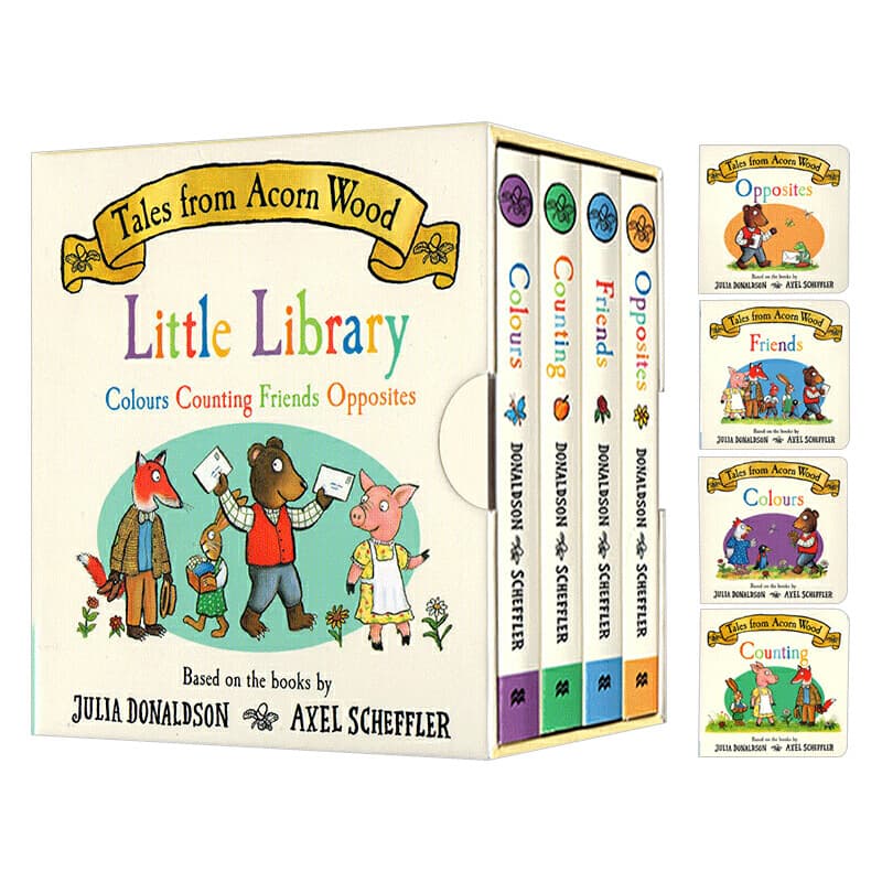 Tales From Acorn Wood 4-Book Box Set English Original