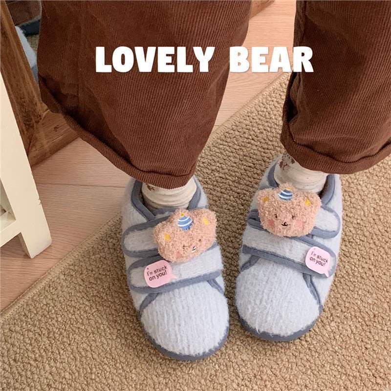 Women's Comfortable Magic Birthday Shoes, Simple Flat Cap Birkenstock Color-Blocking Outerwear Shoes, Plush Winter Shoes for Outdoor Use