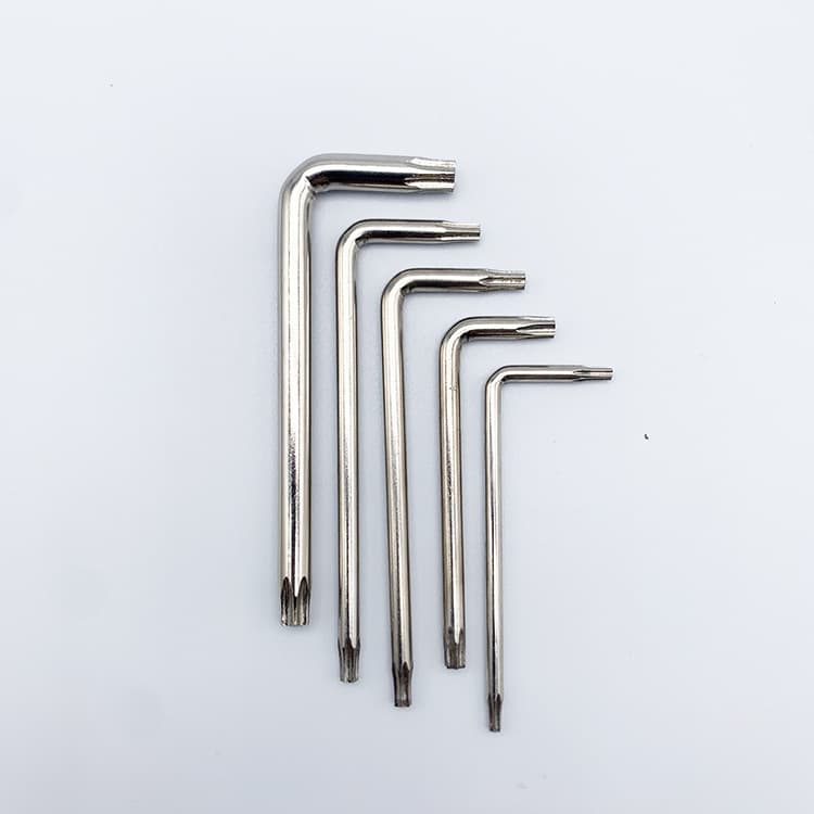 L-shaped hex wrench, star screwdriver T6/8/10/15/20/25/30, non-hole wrench manual screwdriver.