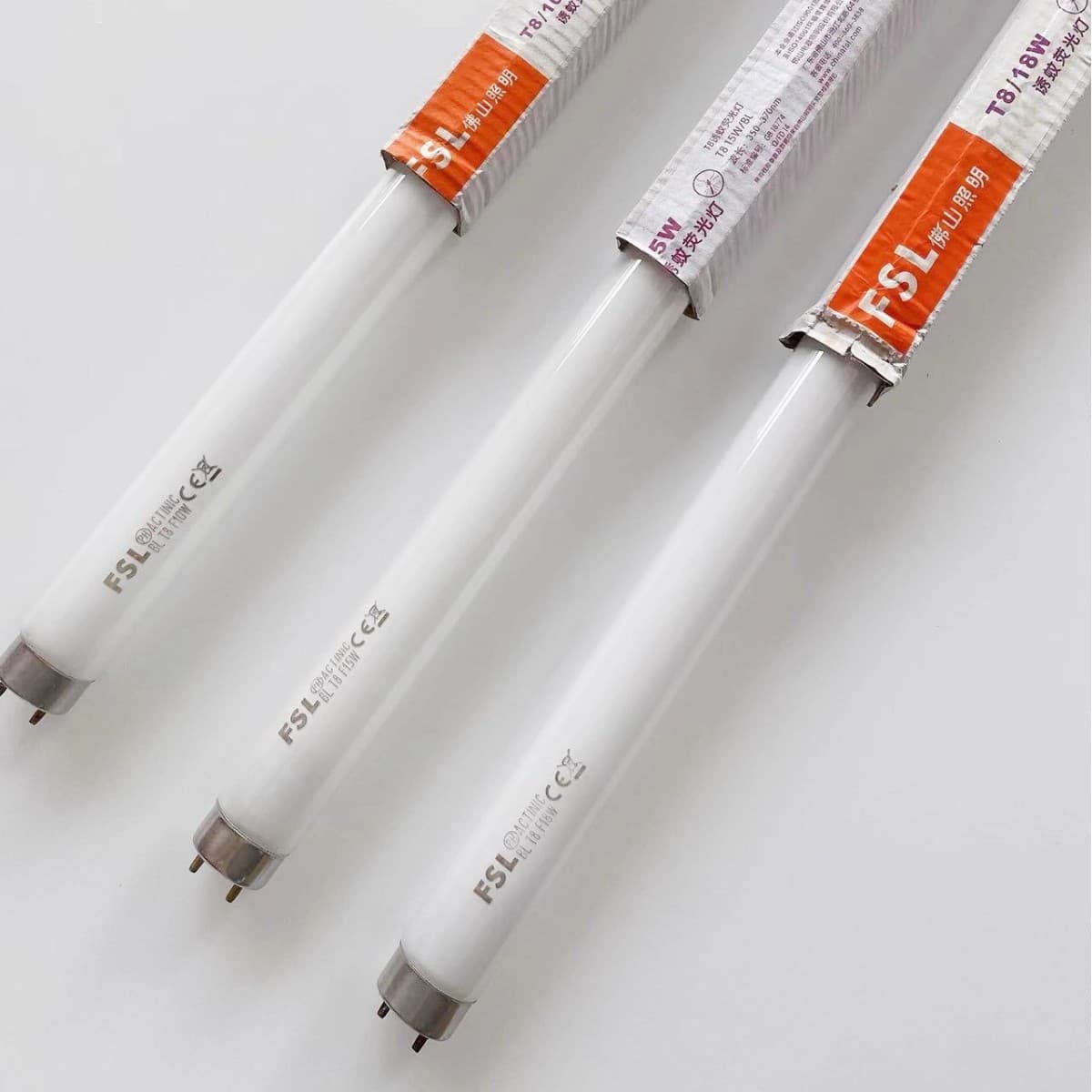 FSL Foshan Lighting T8 Mosquito Attractant and Killer Tube, Mosquito and Fly Repellent Blue Tube, Sticky Trap BL Tube 10W 15W 18W